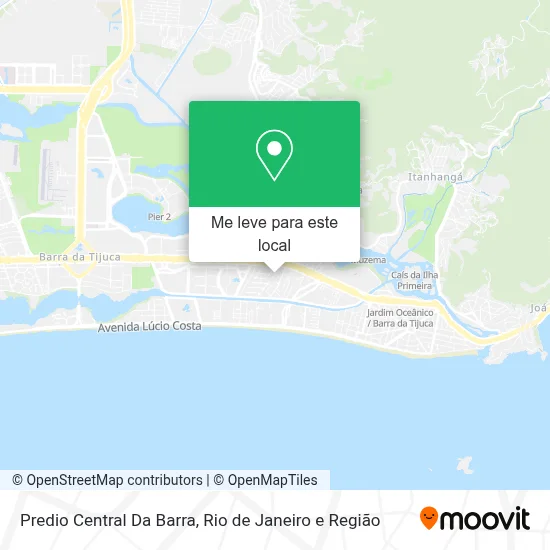Predio Central Da Barra mapa