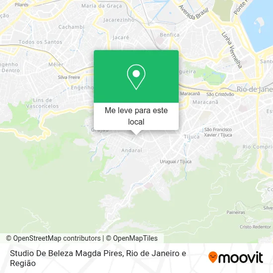 Studio De Beleza Magda Pires mapa