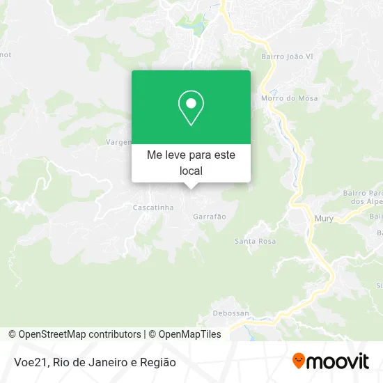 Voe21 mapa