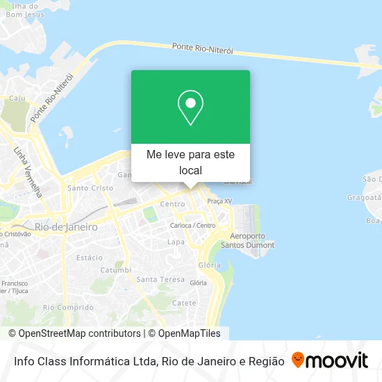 Info Class Informática Ltda mapa