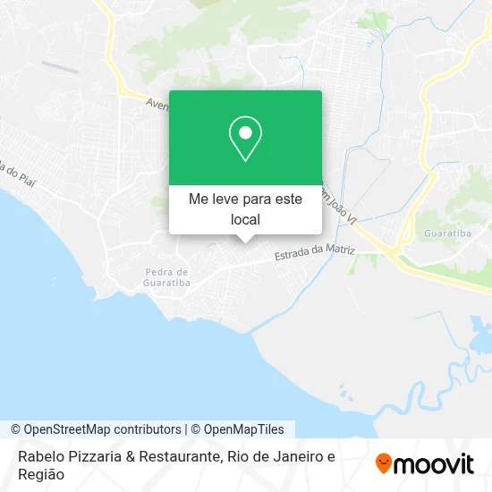 Rabelo Pizzaria & Restaurante mapa