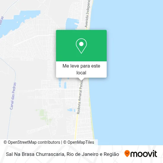 Sal Na Brasa Churrascaria mapa