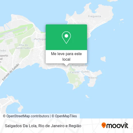 Salgados Da Lola mapa