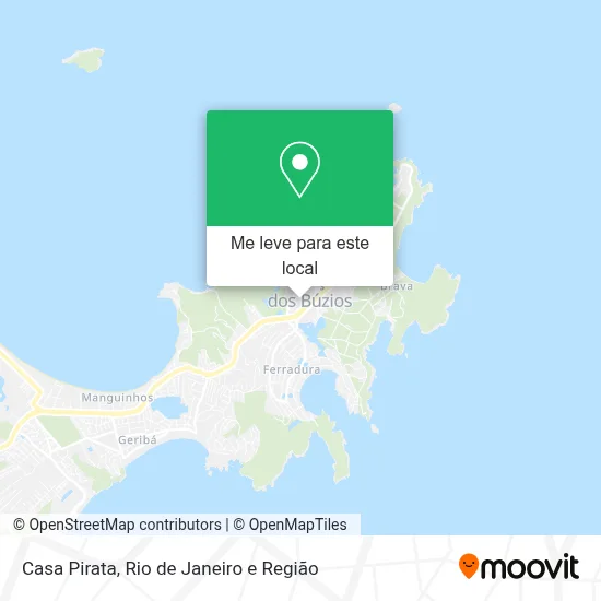 Casa Pirata mapa