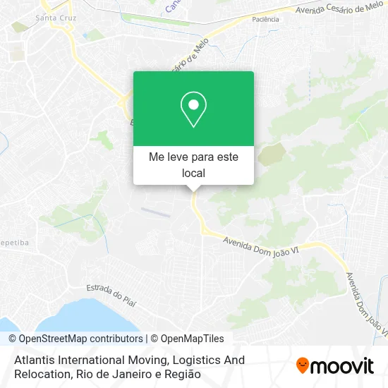Atlantis International Moving, Logistics And Relocation mapa