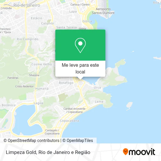 Limpeza Gold mapa