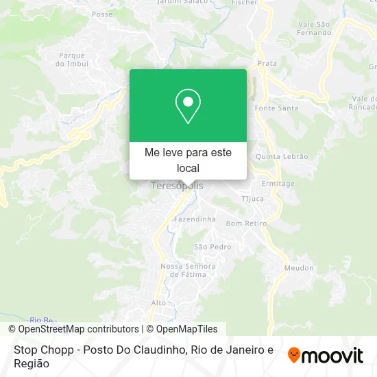 Stop Chopp - Posto Do Claudinho mapa