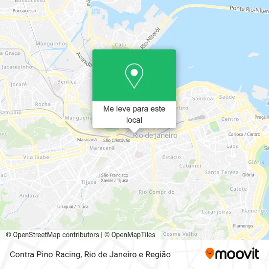 Contra Pino Racing mapa