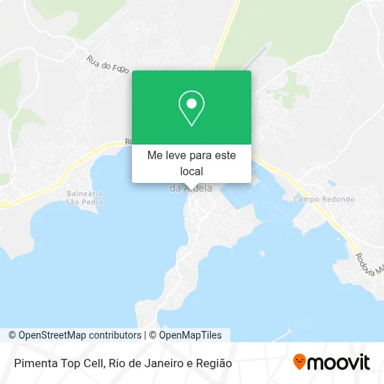 Pimenta Top Cell mapa