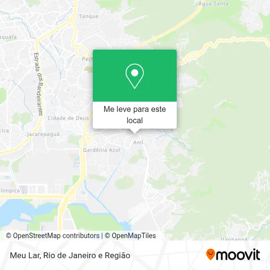 Meu Lar mapa