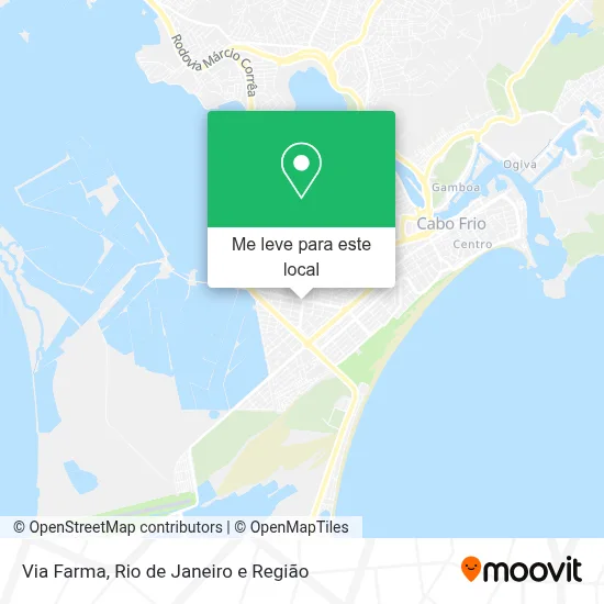 Via Farma mapa