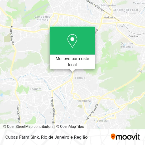 Cubas Farm Sink mapa