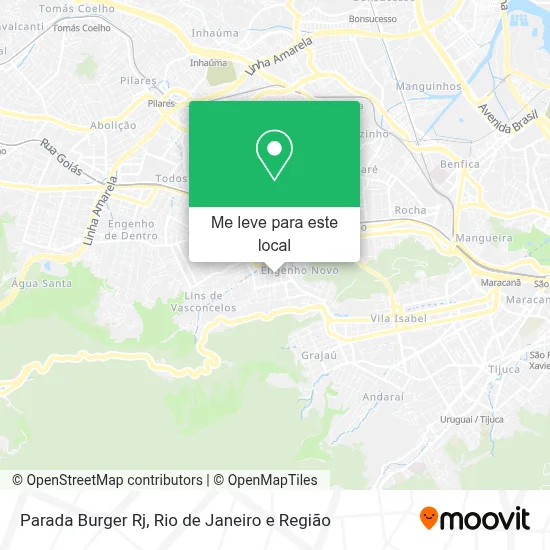 Parada Burger Rj mapa