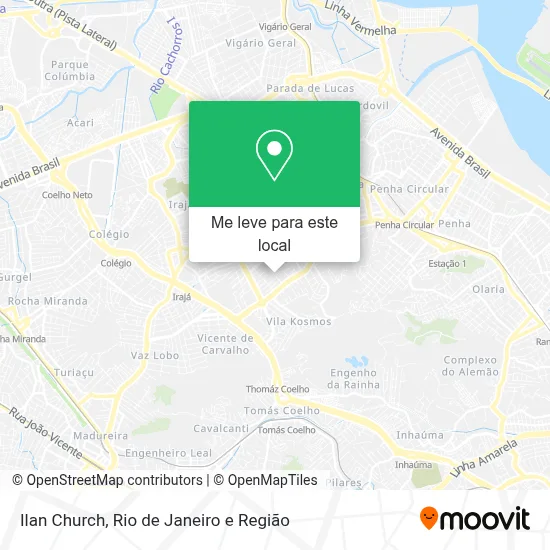 Ilan Church mapa