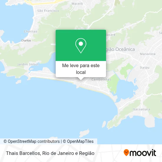 Thais Barcellos mapa