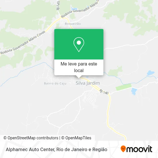 Alphamec Auto Center mapa