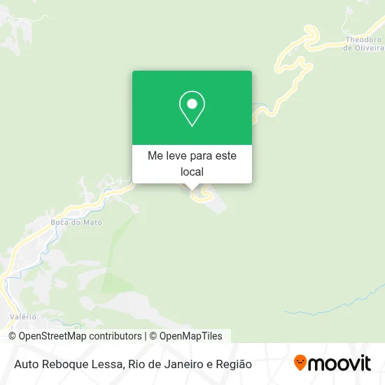 Auto Reboque Lessa mapa