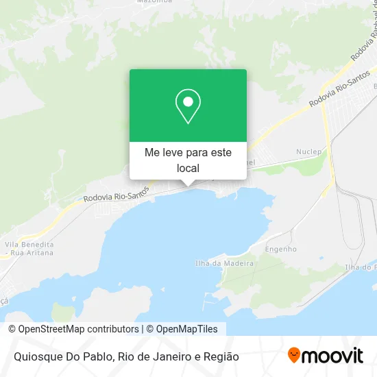 Quiosque Do Pablo mapa