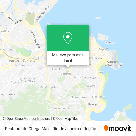 Restaurante Chega Mais mapa