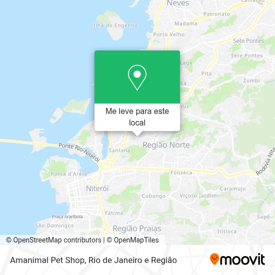 Amanimal Pet Shop mapa