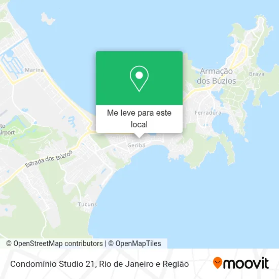 Condomínio Studio 21 mapa