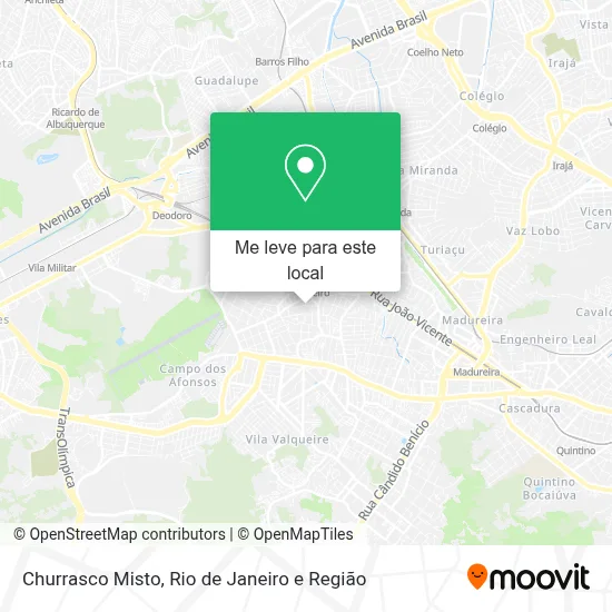 Churrasco Misto mapa
