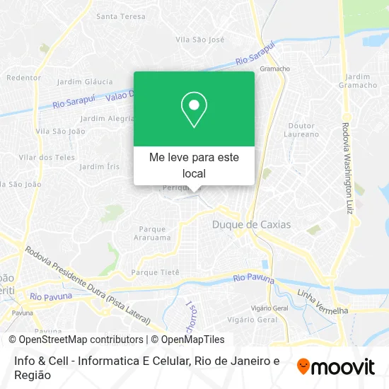 Info & Cell - Informatica E Celular mapa