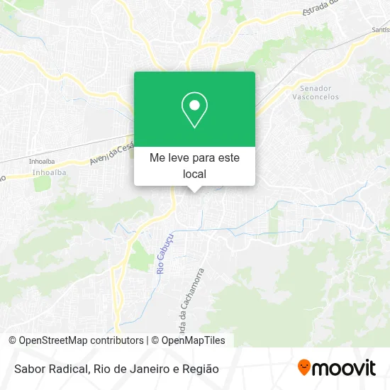 Sabor Radical mapa