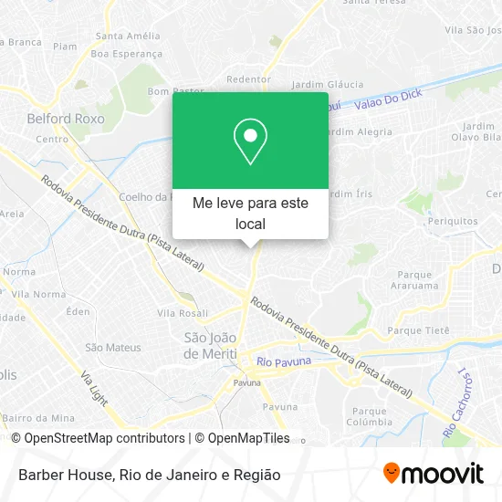 Barber House mapa