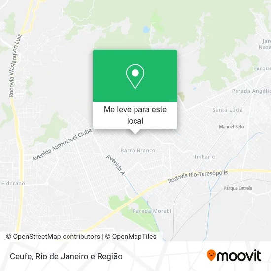 Ceufe mapa