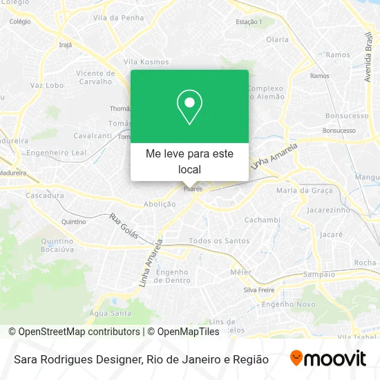 Sara Rodrigues Designer mapa