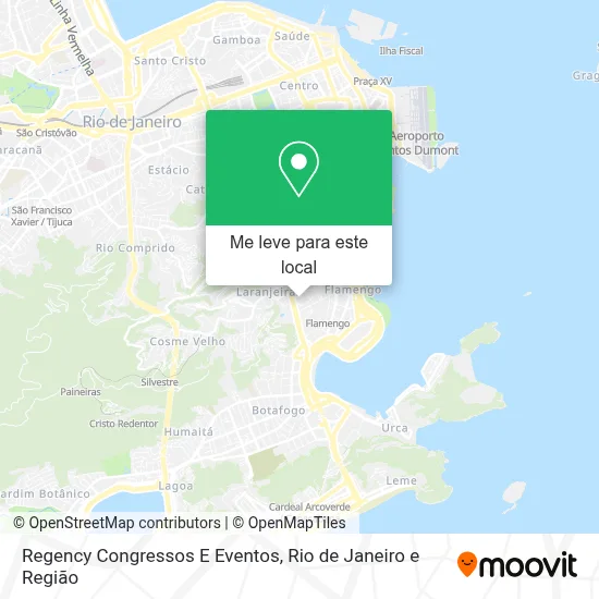Regency Congressos E Eventos mapa