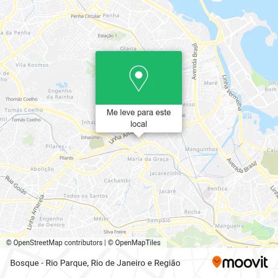 Bosque - Rio Parque mapa