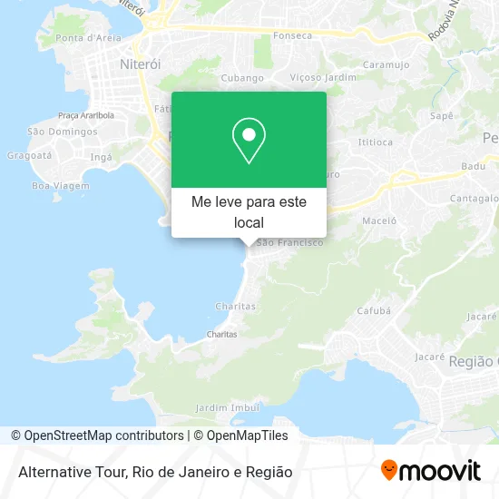 Alternative Tour mapa