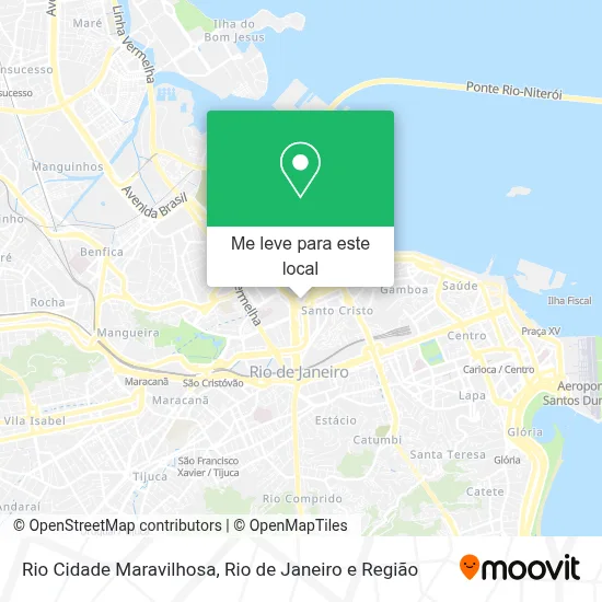 Rio Cidade Maravilhosa mapa