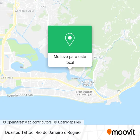 Duartes Tattoo mapa
