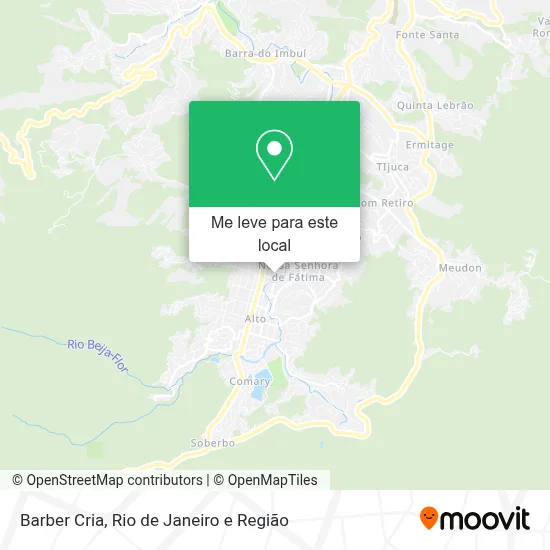 Barber Cria mapa