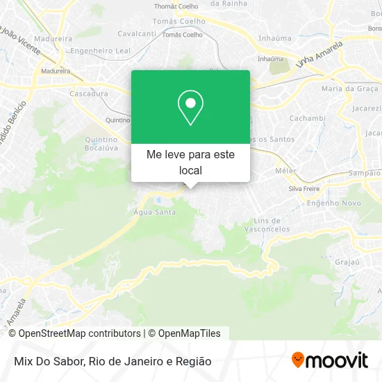 Mix Do Sabor mapa