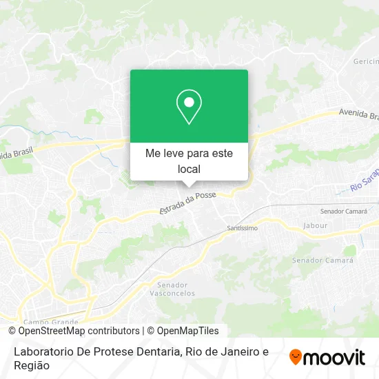 Laboratorio De Protese Dentaria mapa