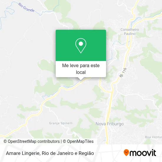 Amare Lingerie mapa