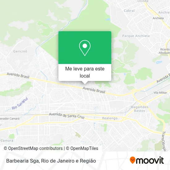Barbearia Sga mapa