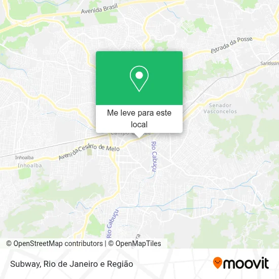 Subway mapa