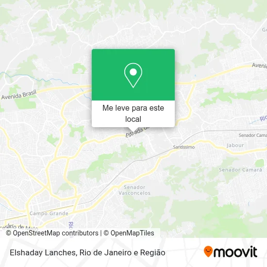 Elshaday Lanches mapa