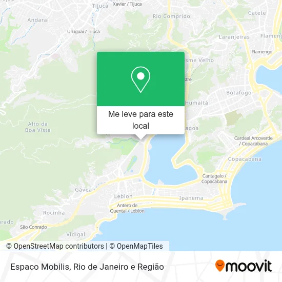 Espaco Mobilis mapa