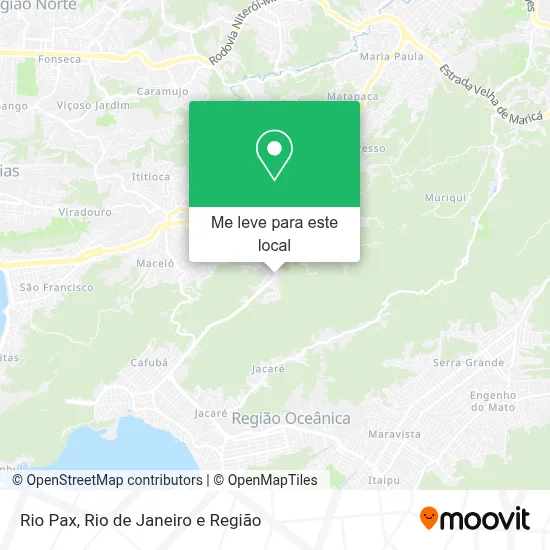 Rio Pax mapa