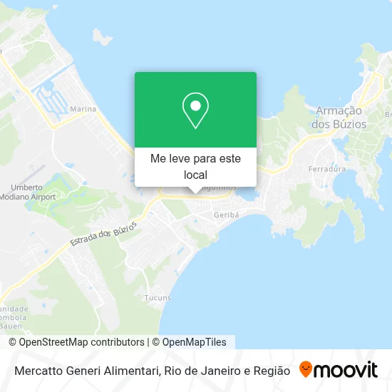Mercatto Generi Alimentari mapa