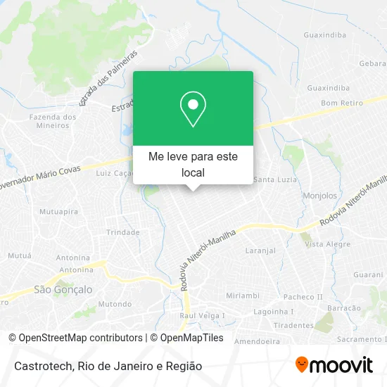 Castrotech mapa