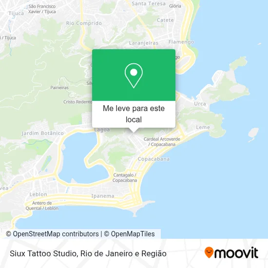 Siux Tattoo Studio mapa