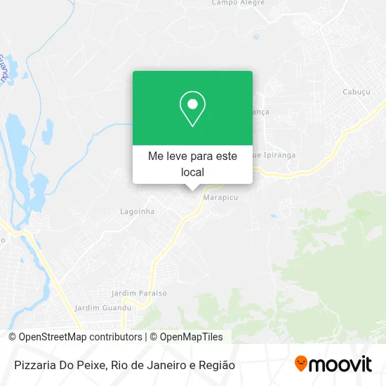 Pizzaria Do Peixe mapa