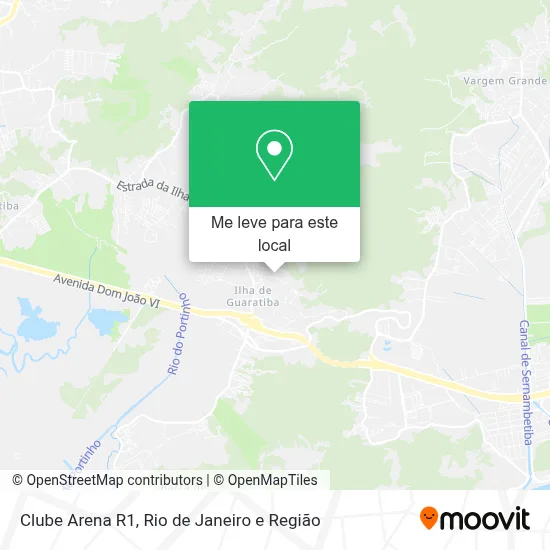 Clube Arena R1 mapa